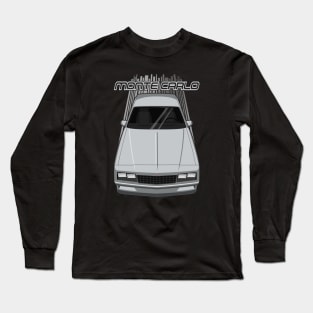 Chevrolet Monte Carlo 1984 - 1989 - silver Long Sleeve T-Shirt